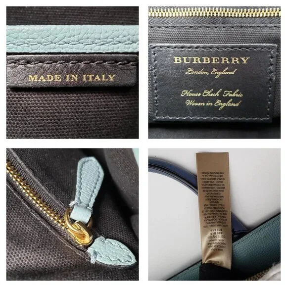 Authentic Burberry Banner Leather Satchel Bag 250-022026 - Picture 16 of 16